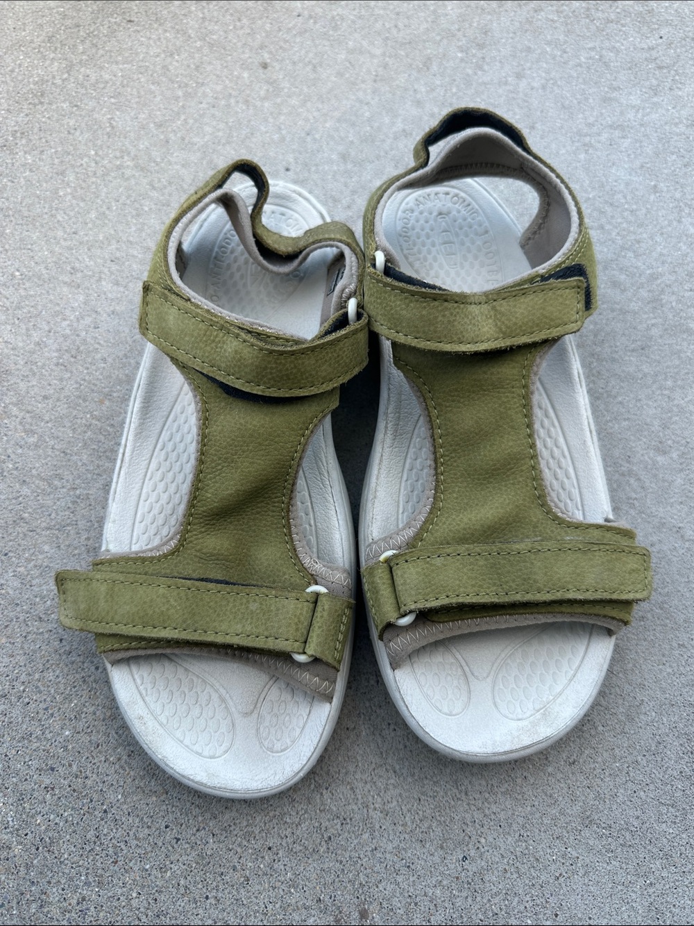 Keen Kids Olive Green Adjustable Strappy Sandals